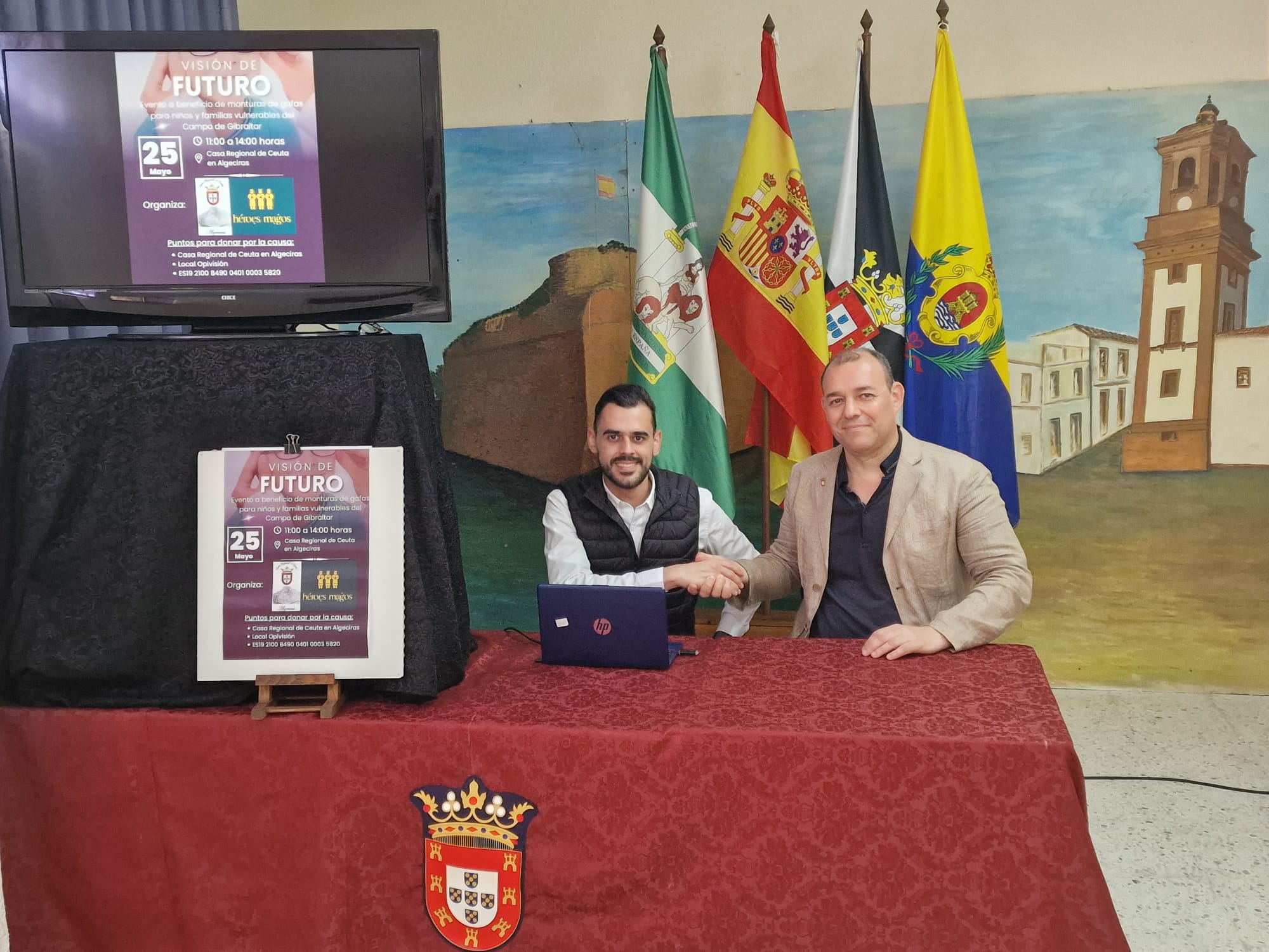 La Casa de Ceuta en Algeciras y Héroes Magos, unidos por una causa solidaria